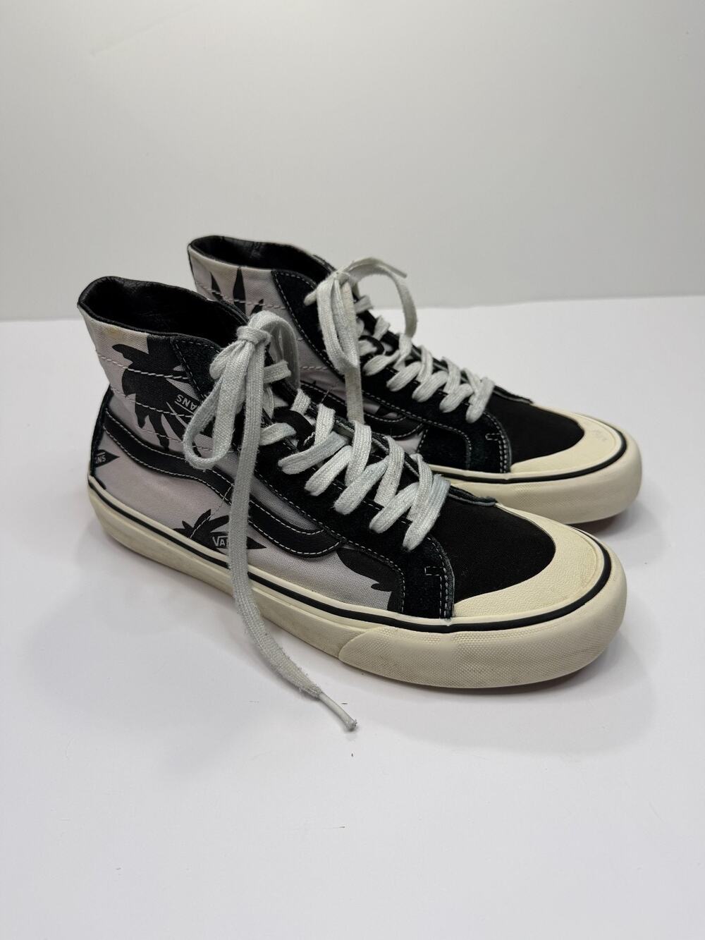 Vans Skate Sk8-Hi Reissue Sneakers Size Mens 8 Palm Tree Lace Up